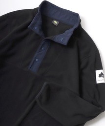 LOGOS（ロゴス）の「LOGOS/ロゴス Fleece Snap Pullover/フリース スナップボタン プルオーバー/スウェット トレーナー レディース メンズ（スウェット・メンズ）」
