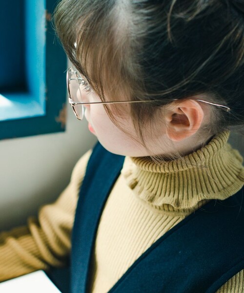 BRANSHES（ブランシェス）の「綿ナイロンリブニット（ニット/セーター・キッズ・ブラック/その他/キャメル/アイボリー・130/100/140/120/110/150）」の21枚目の写真