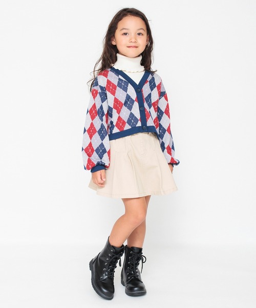 BRANSHES（ブランシェス）の「綿ナイロンリブニット（ニット/セーター・キッズ・ブラック/その他/キャメル/アイボリー・130/100/140/120/110/150）」の5枚目の写真