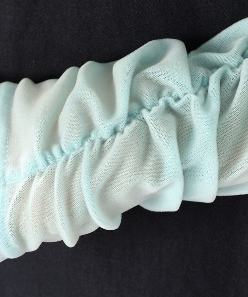 niko and...(ニコアンド)の「ベロアメッシュシャーリングTシャツ(Tシャツ/カットソー・レディース・グレー/ライトブルー/アイボリー・FREE)」の16枚目の写真