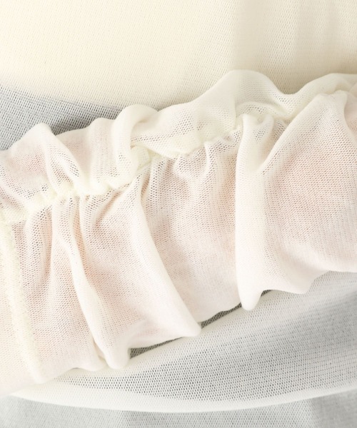 niko and...(ニコアンド)の「ベロアメッシュシャーリングTシャツ(Tシャツ/カットソー・レディース・グレー/ライトブルー/アイボリー・FREE)」の17枚目の写真