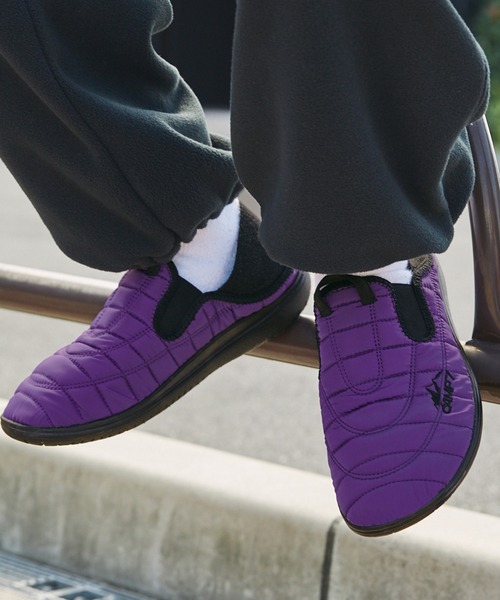 【むぅ　】 CAMP7】2WAY難燃モックシューズ（スリッポン）｜CAMP7（キャンプセブン