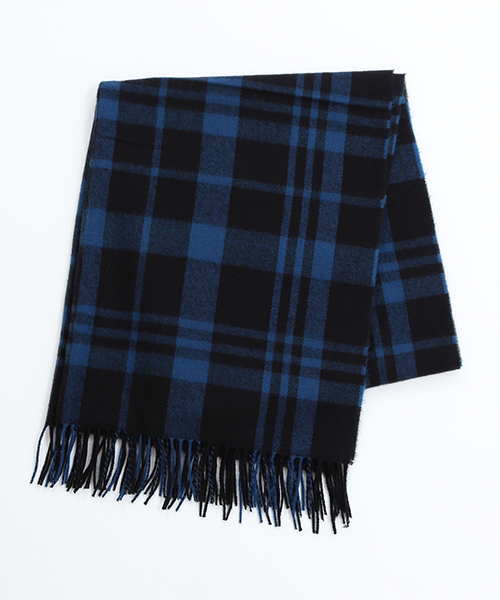 B:MING by BEAMS（ビーミングバイビームス）の「ビーミング by ビームス / タータンチェックストール 2015FW（ストール/ショール・レディース・ブラック/グリーン/ブルー/レッド・ONE SIZE）」の6枚目の写真