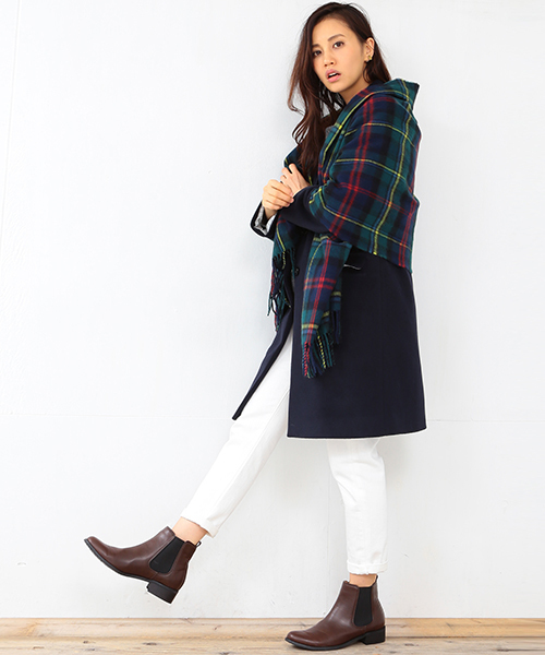 B:MING by BEAMS（ビーミングバイビームス）の「ビーミング by ビームス / タータンチェックストール 2015FW（ストール/ショール・レディース・ブラック/グリーン/ブルー/レッド・ONE SIZE）」の17枚目の写真