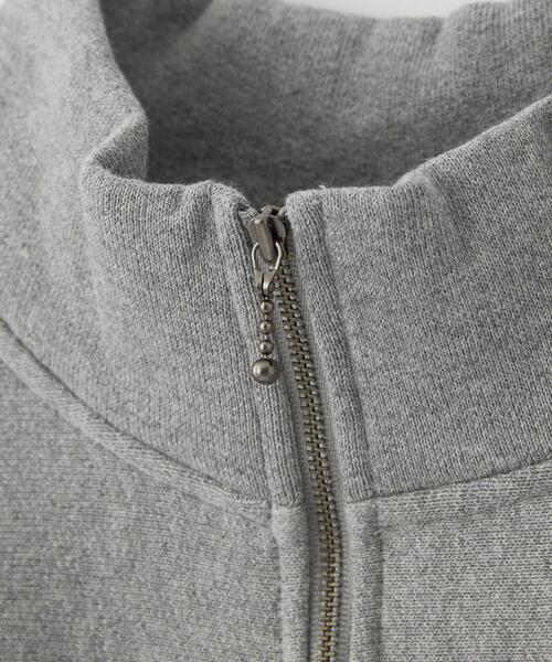 CITEN（シテン）の「＜CITEN＞ヒュージ リバース ハーフジップ スウェット（スウェット・メンズ・ホワイト/ダークグレー/グレー/ブラック・S/M/L）」の22枚目の写真