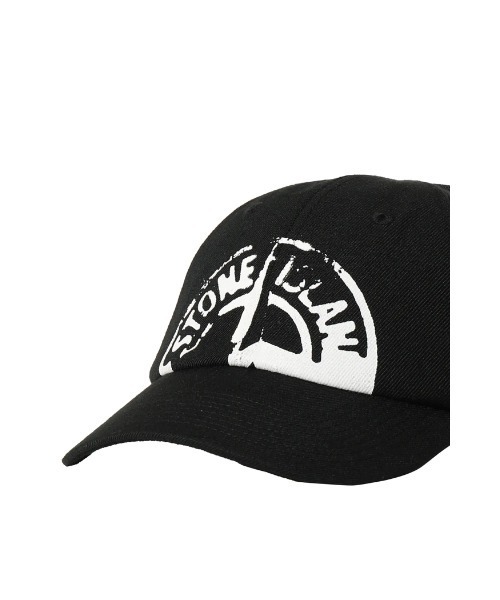 STONE ISLAND(ストーンアイランド)の「LOGO CAP(キャップ・メンズ・ブラック・ONE SIZE)」の6枚目の写真