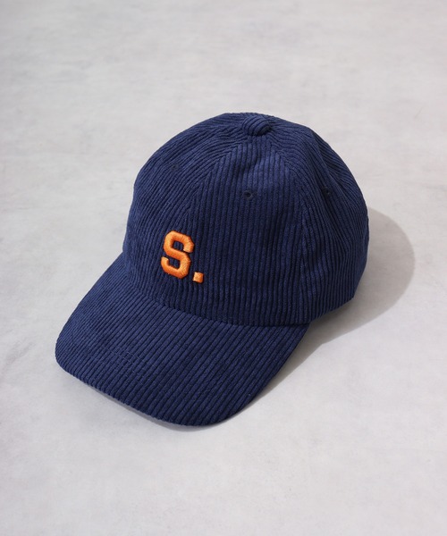 Ree&Mee（リーアンドミー）の「Ree&Mee 男女兼用 S コーデュロイ 刺繍 CAP キャップ 帽子（キャップ・メンズ・ネイビー/グレー/ブラック/ベージュ/ブラウン・FREE）」の5枚目の写真