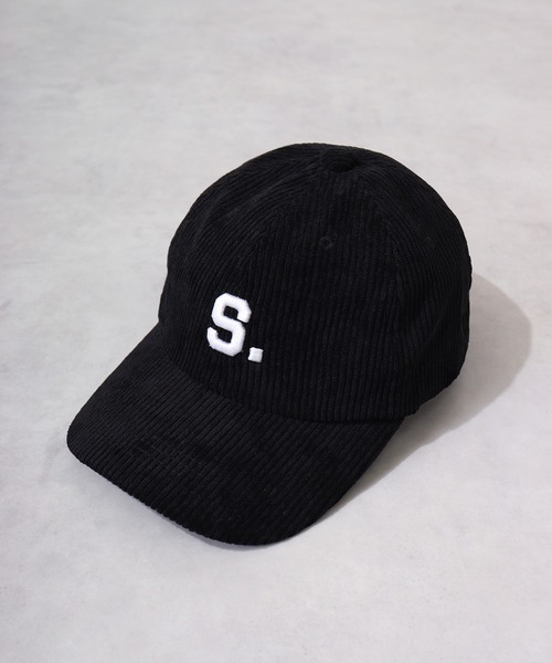 Ree&Mee（リーアンドミー）の「Ree&Mee 男女兼用 S コーデュロイ 刺繍 CAP キャップ 帽子（キャップ・メンズ・ネイビー/グレー/ブラック/ベージュ/ブラウン・FREE）」の2枚目の写真