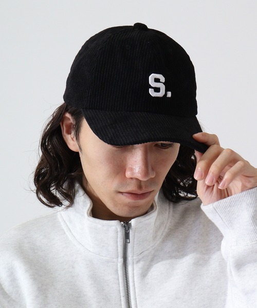 Ree&Mee（リーアンドミー）の「Ree&Mee 男女兼用 S コーデュロイ 刺繍 CAP キャップ 帽子（キャップ・メンズ・ネイビー/グレー/ブラック/ベージュ/ブラウン・FREE）」の6枚目の写真