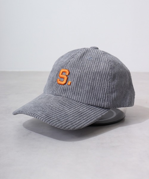 Ree&Mee（リーアンドミー）の「Ree&Mee 男女兼用 S コーデュロイ 刺繍 CAP キャップ 帽子（キャップ・メンズ・ネイビー/グレー/ブラック/ベージュ/ブラウン・FREE）」の11枚目の写真