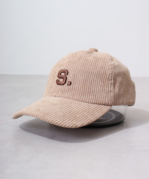 Ree&Mee（リーアンドミー）の「Ree&Mee 男女兼用 S コーデュロイ 刺繍 CAP キャップ 帽子（キャップ・メンズ・ネイビー/グレー/ブラック/ベージュ/ブラウン・FREE）」の13枚目の写真