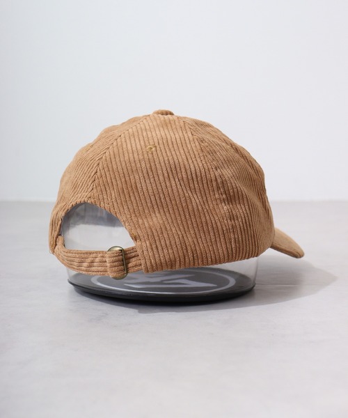 Ree&Mee（リーアンドミー）の「Ree&Mee 男女兼用 S コーデュロイ 刺繍 CAP キャップ 帽子（キャップ・メンズ・ネイビー/グレー/ブラック/ベージュ/ブラウン・FREE）」の16枚目の写真