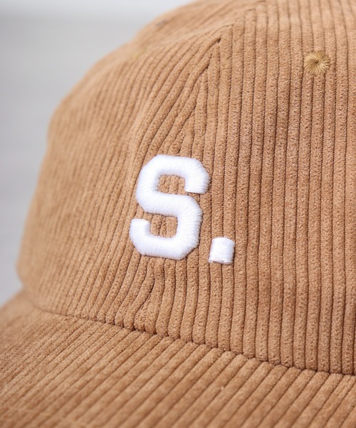 Ree&Mee（リーアンドミー）の「Ree&Mee 男女兼用 S コーデュロイ 刺繍 CAP キャップ 帽子（キャップ・メンズ・ネイビー/グレー/ブラック/ベージュ/ブラウン・FREE）」の18枚目の写真