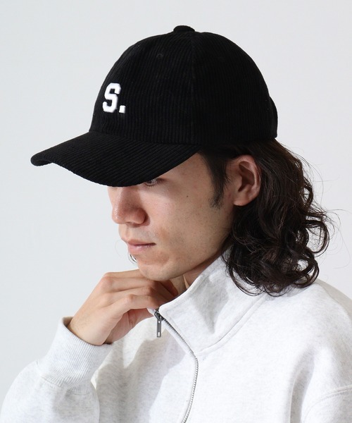 Ree&Mee（リーアンドミー）の「Ree&Mee 男女兼用 S コーデュロイ 刺繍 CAP キャップ 帽子（キャップ・メンズ・ネイビー/グレー/ブラック/ベージュ/ブラウン・FREE）」の22枚目の写真