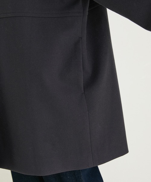 le cercle ADAM ET ROPE'(ルセルクルアダムエロペ)の「ジャージメルトンミドル丈コート(その他アウター・レディース・ブラウン系その他3/ラベンダー/チャコールグレー/キナリ・FREE)」の16枚目の写真