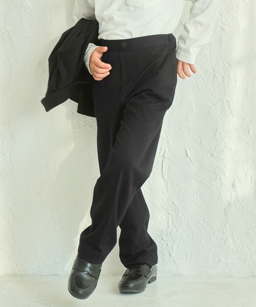 ROPE' PICNIC(ロペピクニック)の「【BOYS】フルレングスパンツ/セレモニー(その他パンツ・キッズ・ブラック/ライトグレー・120/130/110)」の4枚目の写真