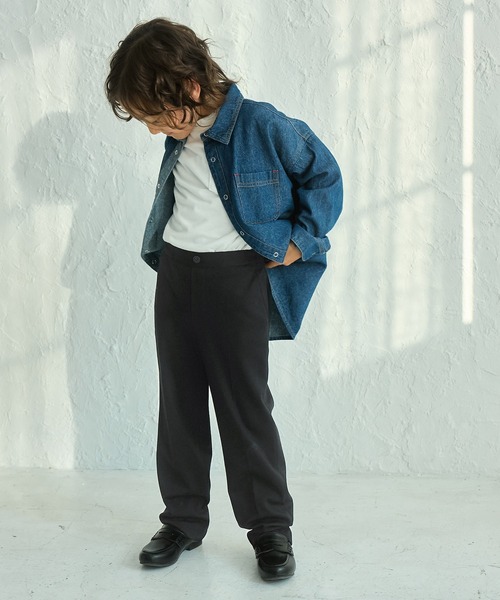 ROPE' PICNIC(ロペピクニック)の「【BOYS】フルレングスパンツ/セレモニー(その他パンツ・キッズ・ブラック/ライトグレー・120/130/110)」の6枚目の写真