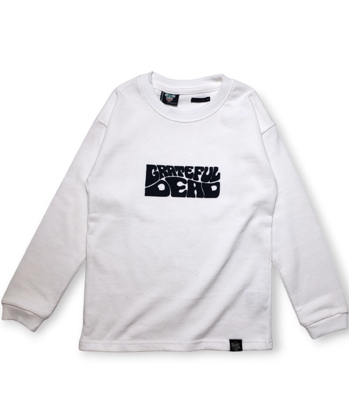 Grateful Dead（グレイトフルデッド）の「RIVER SIDE CULTURE/RSC×GRATEFUL DEAD(グレイトフルデッド)コラボ ロンT (M4)（Tシャツ/カットソー・キッズ・グレー/ホワイト・S/M/L）」の3枚目の写真