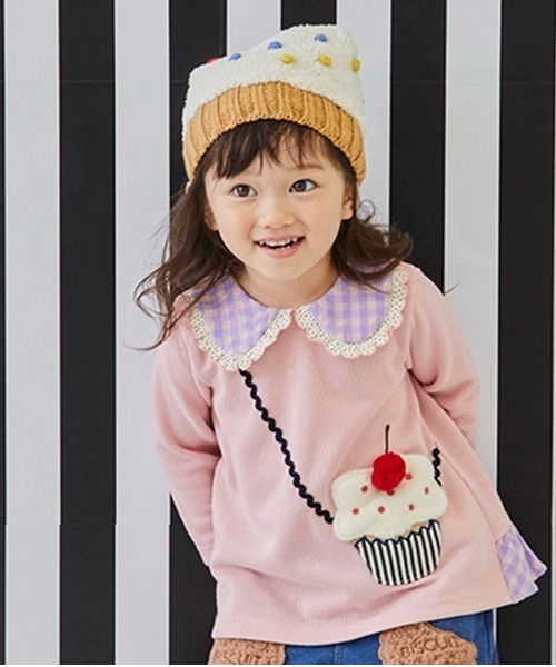 baby cheer（ベイビーチアー）の「カップケーキトレーナー（スウェット