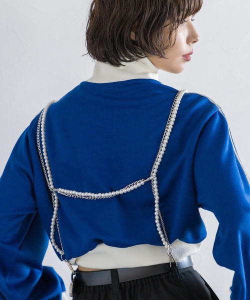 PAGEBOY（ページボーイ）の「パールハーネス（ベルト・レディース・オフホワイト・FREE）」の3枚目の写真