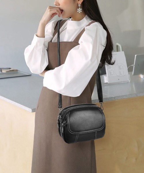 Miniministore（ミニミニストア）の「ミニ ショルダーバッグ レディース（ショルダーバッグ・レディース・ライトブラウン/ピンク/ホワイト/グレー/ワインレッド/ブラック/ダークグリーン・フリー）」の22枚目の写真
