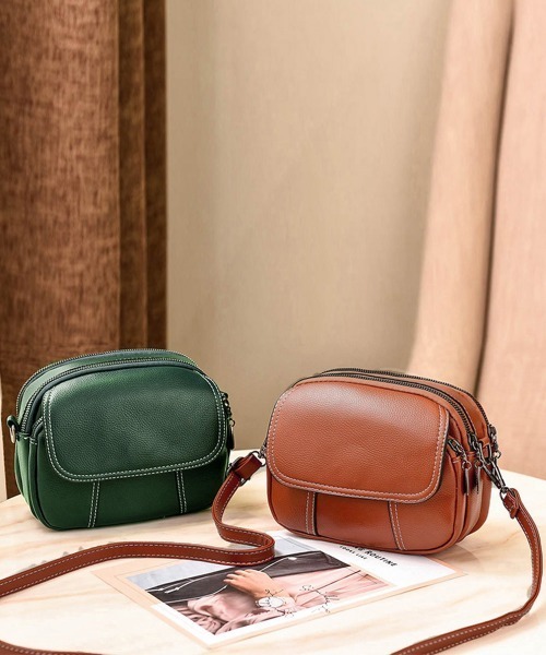 Miniministore（ミニミニストア）の「ミニ ショルダーバッグ レディース（ショルダーバッグ・レディース・ライトブラウン/ピンク/ホワイト/グレー/ワインレッド/ブラック/ダークグリーン・フリー）」の8枚目の写真