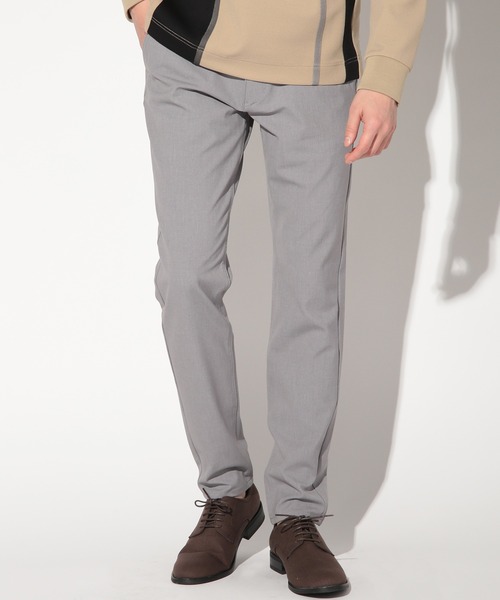 UNION STATION（ユニオンステーション）の「360度ストレッチスリムテーパードパンツ/カラーパンツ（その他パンツ・メンズ・ブラック/チャコールグレー/ベージュ/カーキ/ネイビー/ブラウン/ライトグレー・L/LL/S/M）」の4枚目の写真