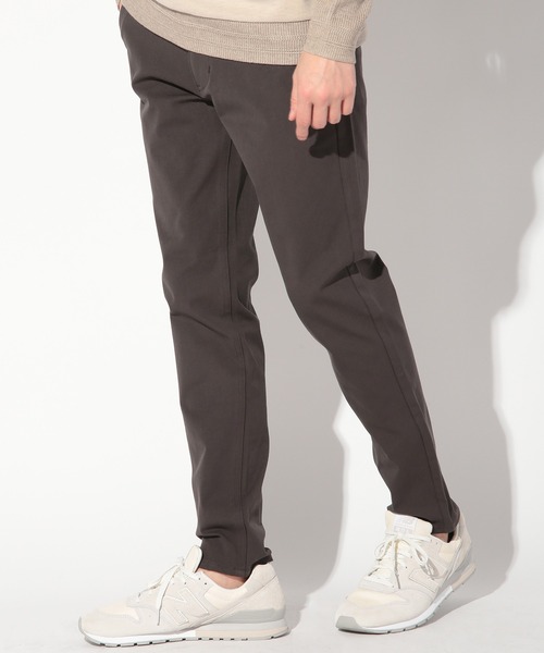 UNION STATION（ユニオンステーション）の「360度ストレッチスリムテーパードパンツ/カラーパンツ（その他パンツ・メンズ・ブラック/チャコールグレー/ベージュ/カーキ/ネイビー/ブラウン/ライトグレー・L/LL/S/M）」の13枚目の写真