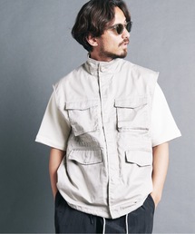 COMMON WARE | COMMONWARE:TCツイルスタンドカラーM65 ミリタリーベスト(ベスト)