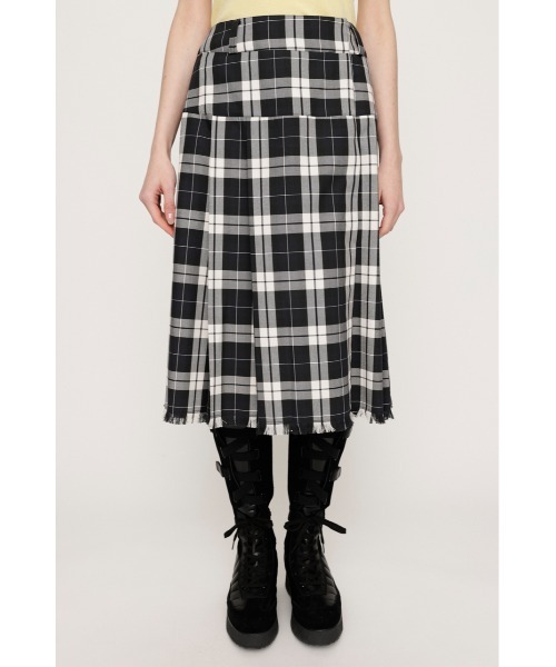 SLY（スライ）の「PLAID WRAP SK プレイド ラップ スカート（スカート・レディース・ブラック系その他2/ベージュ系その他・FREE）」の18枚目の写真