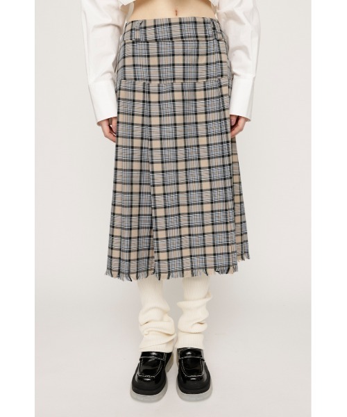 SLY PLAID WRAP SK プレイド ラップ スカート SLY（スライ）の「PLAID WRAP SK プレイド ラップ スカート