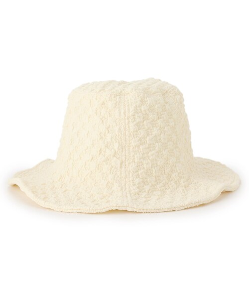 SHOO・LA・RUE（シューラルー）の「◆ポコポコハット（ハット・キッズ・アイボリー/ブラック・99）」の6枚目の写真