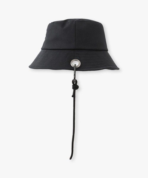 ANNA SUI NYC(アナ スイ エヌ ワイ シー)の「ANNA SUI NYC カラビナツイルハット(ハット・レディース・ブラック/ベージュ・FREE)」の4枚目の写真