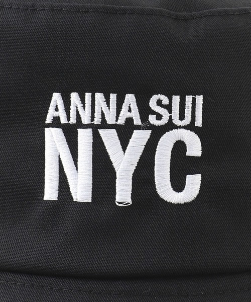 ANNA SUI NYC(アナ スイ エヌ ワイ シー)の「ANNA SUI NYC カラビナツイルハット(ハット・レディース・ブラック/ベージュ・FREE)」の7枚目の写真