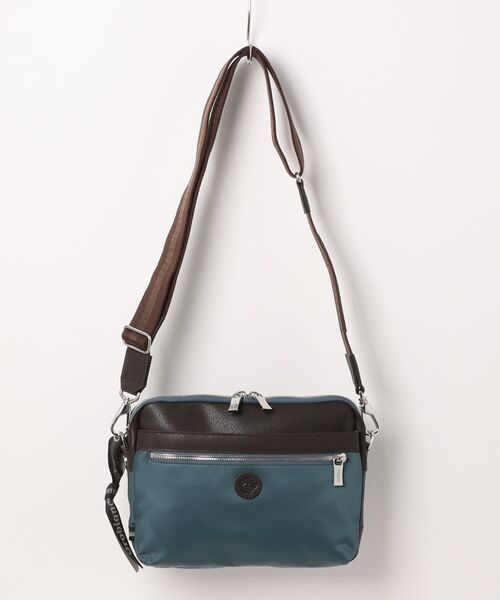 Orobianco（オロビアンコ）の「Orobianco/オロビアンコ ショルダーバッグ ソロペルテ（ショルダーバッグ・メンズ・ネイビー/グレー/ブラック/カーキ/ブルー・FREE）」の5枚目の写真