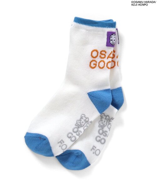 OSAMU GOODS(オサムグッズ)の「OSAMU GOODSコラボソックス(ソックス/靴下・キッズ・カーキ/オフホワイト/オレンジ・15 /18/21/24)」の13枚目の写真