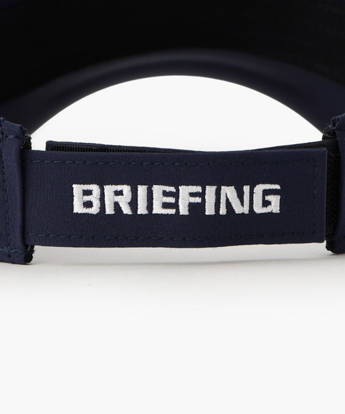 BRIEFING（ブリーフィング）の「MENS ROUND LOGO VISOR（キャップ・メンズ・ネイビー/ベージュ/オリーブ/ブラック・FREE）」の18枚目の写真