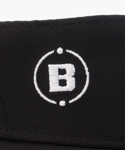 極美品　BRIEFING MENS ROUND LOGO VISOR BRIEFING - MENS ROUND LOGO VISOR / ロゴ刺繍 アシンメトリー