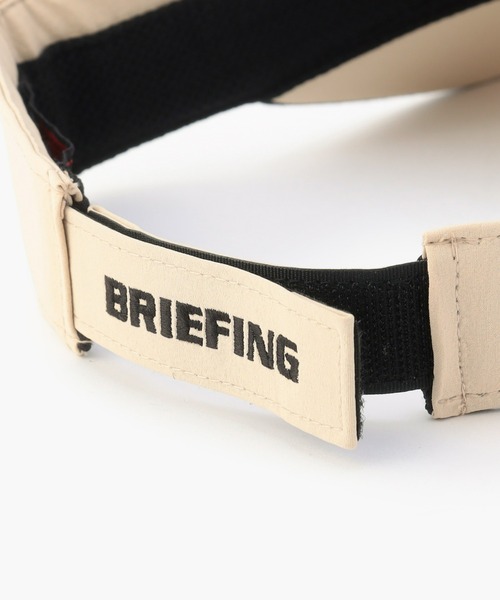 MENS ROUND LOGO VISOR（キャップ）｜BRIEFING（ブリーフィング）