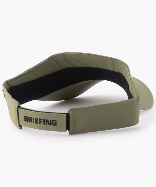 BRIEFING（ブリーフィング）の「MENS ROUND LOGO VISOR（キャップ・メンズ・ネイビー/ベージュ/オリーブ/ブラック・FREE）」の11枚目の写真