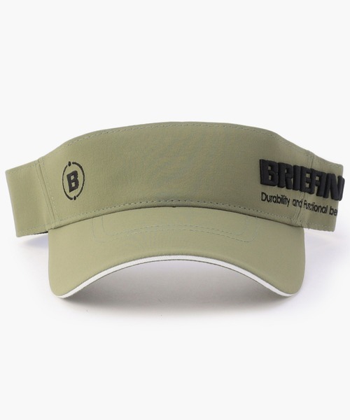 BRIEFING（ブリーフィング）の「MENS ROUND LOGO VISOR（キャップ・メンズ・ネイビー/ベージュ/オリーブ/ブラック・FREE）」の13枚目の写真