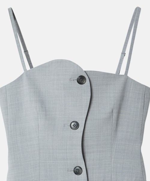 LE CIEL BLEU（ルシェルブルー）の「ウェーブフロントビスチェ / Wave