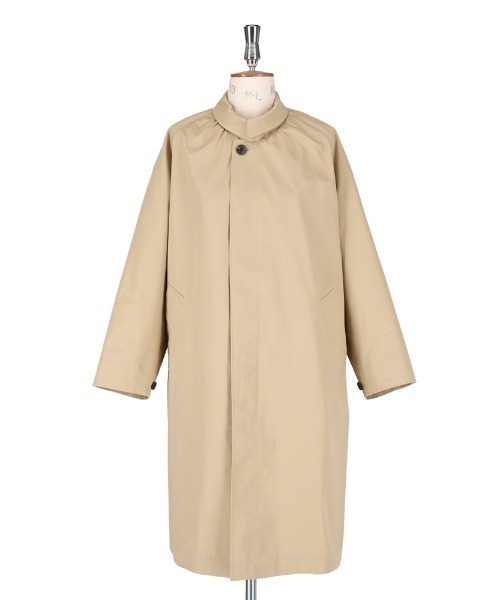 ORCIVAL(オーシバル)の「ORCIVAL/オーシバル ギャザーコート GATHERED COAT A0420 TCT(ステンカラーコート・レディース・ベージュ・1)」の15枚目の写真