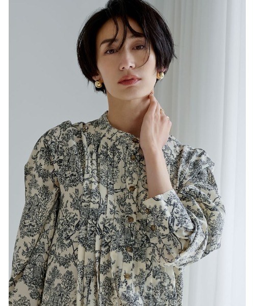Re:EDIT（リエディ）の「[神山まりあさん着用][2024SS Accessory Collection]ラウンドイヤリング（イヤリング・レディース・シルバー/ゴールド・FREE）」の4枚目の写真