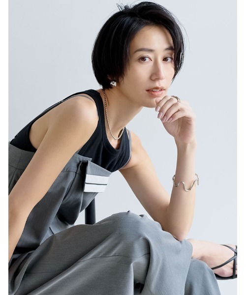 Re:EDIT（リエディ）の「[神山まりあさん着用][2024SS Accessory Collection]ラウンドイヤリング（イヤリング・レディース・シルバー/ゴールド・FREE）」の13枚目の写真