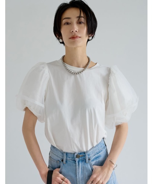 Re:EDIT（リエディ）の「[神山まりあさん着用][2024SS Accessory Collection]ラウンドイヤリング（イヤリング・レディース・シルバー/ゴールド・FREE）」の14枚目の写真