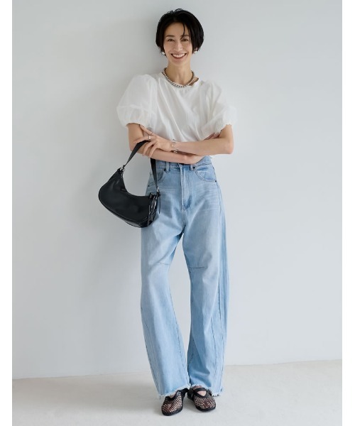 Re:EDIT（リエディ）の「[神山まりあさん着用][2024SS Accessory Collection]ラウンドイヤリング（イヤリング・レディース・シルバー/ゴールド・FREE）」の16枚目の写真