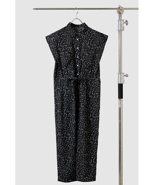 CHIGNON プリント柄シャツコンビネゾン