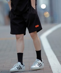 【FINEBOYS 6月号掲載】[UNIVERSAL OVERALL/ユニバーサルオーバーオール] 別注 ポンチイージーショートパンツ