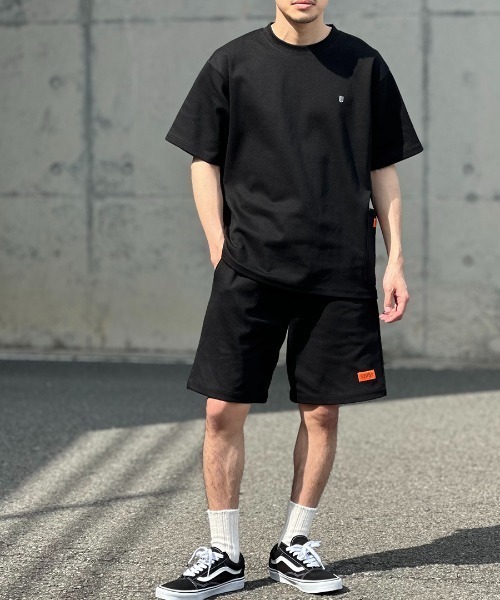 UNIVERSAL OVERALL（ユニバーサルオーバーオール）の「【FINEBOYS 6月号掲載】[UNIVERSAL OVERALL/ユニバーサルオーバーオール] 別注 ポンチイージーショートパンツ（その他パンツ・レディース・ブルー/グレー/ブラック・L/M）」の20枚目の写真
